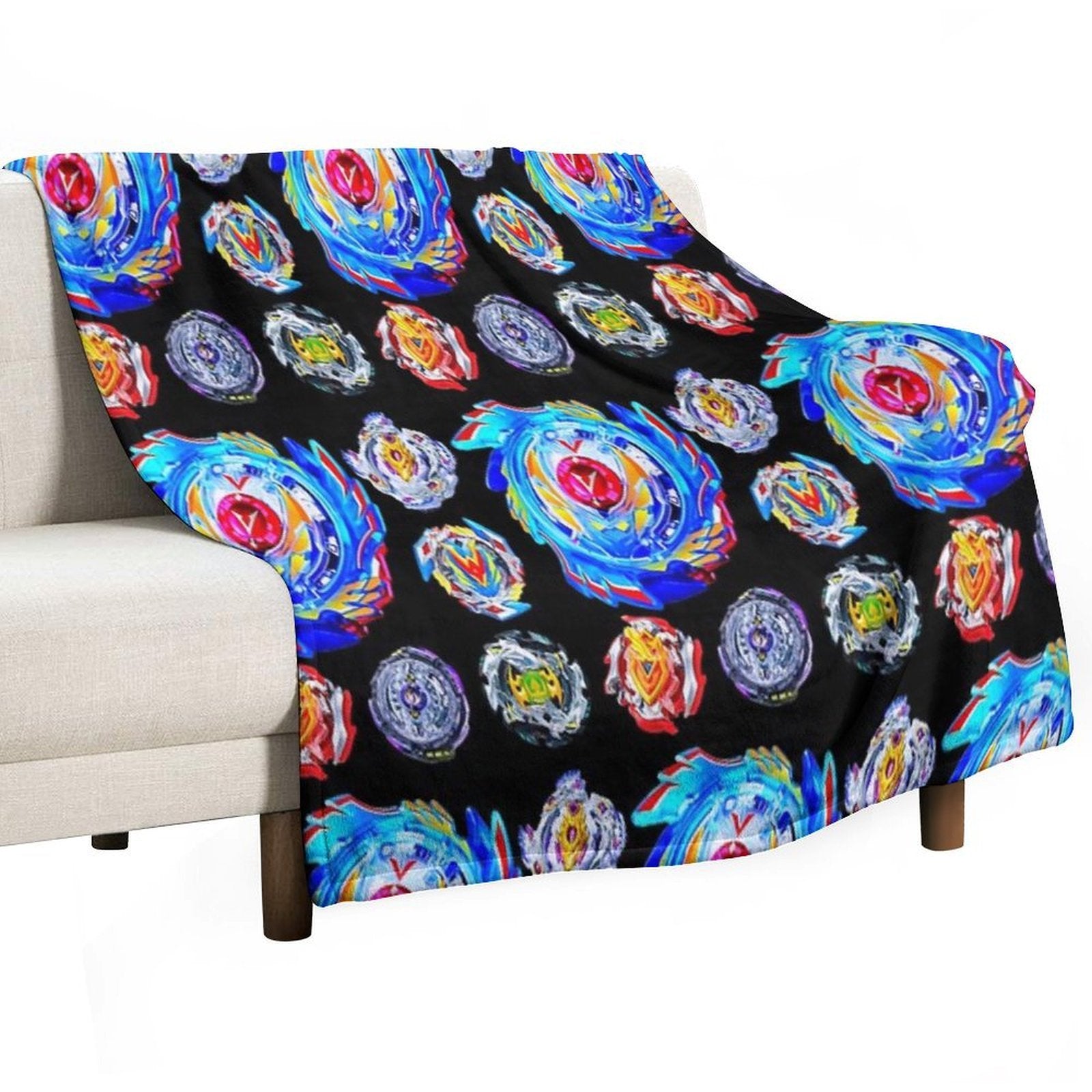 Beyblade Velvety-soft Throw Blanket