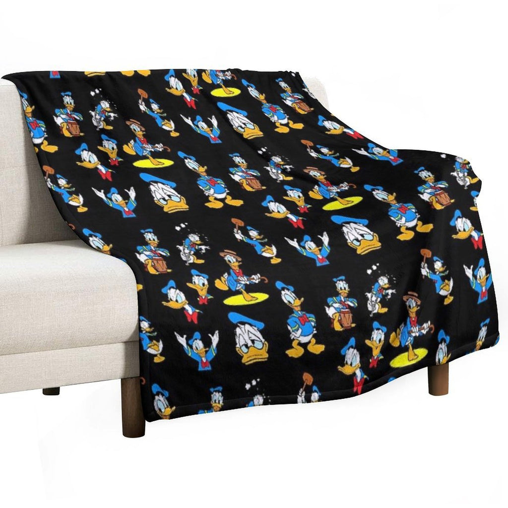 Donald Duck Collage Lightweight Throw Blanket