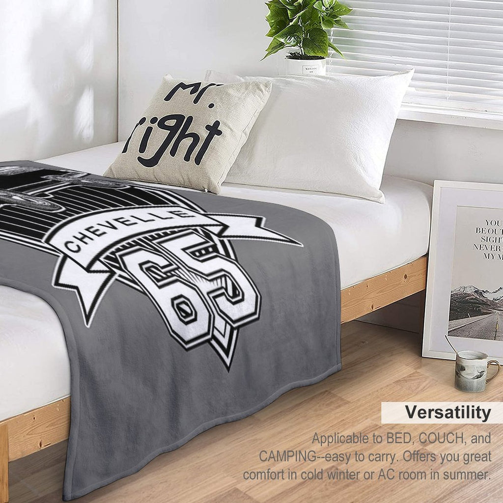 1965 Chevelle Sustainable Throw Blanket