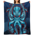 The Kraken Compact Throw Blanket