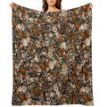 Baroque Macabre Versatility Throw Blanket