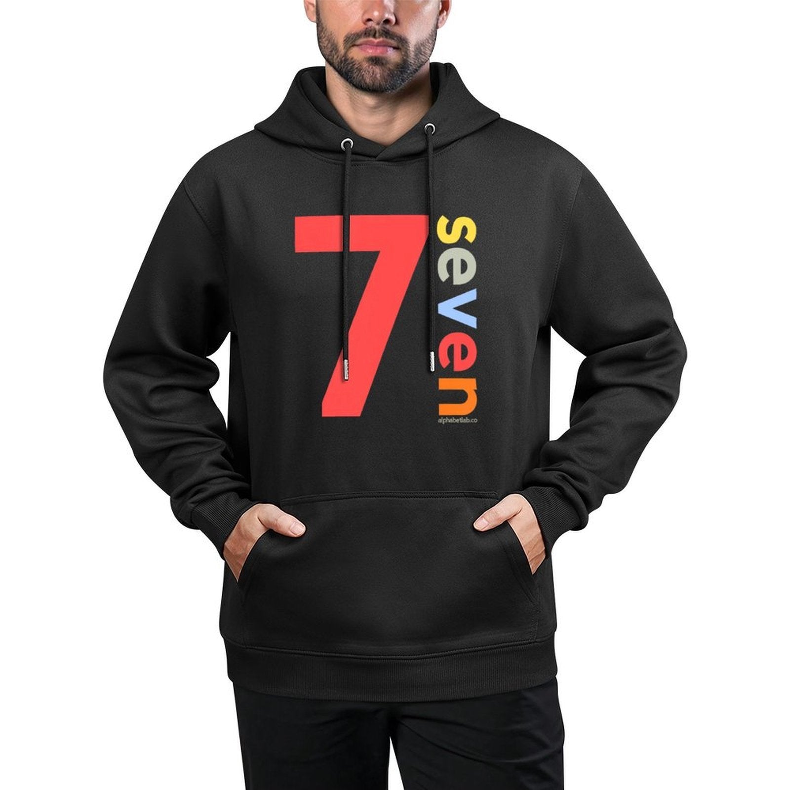 7th Birthday Boy 7 Year Old Seven  Party Age 7 Ideas Machine Washable Hoodie