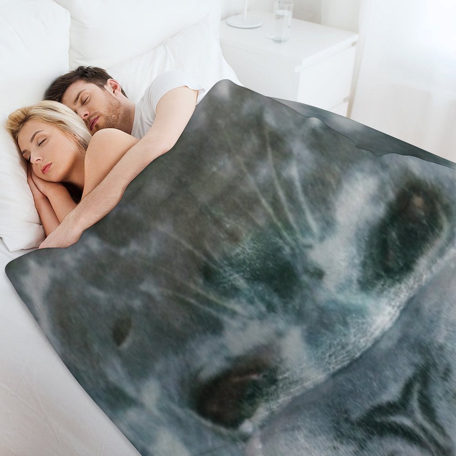 Chubby Blob Seal All-season Throw Blanket