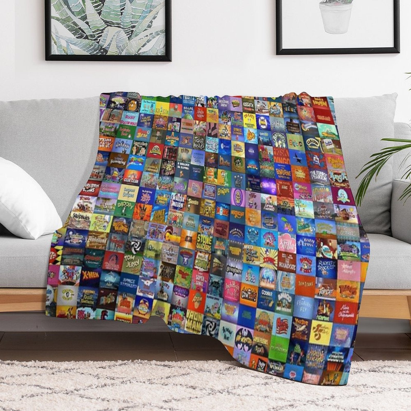 Cartoons Comfort Throw Blanket