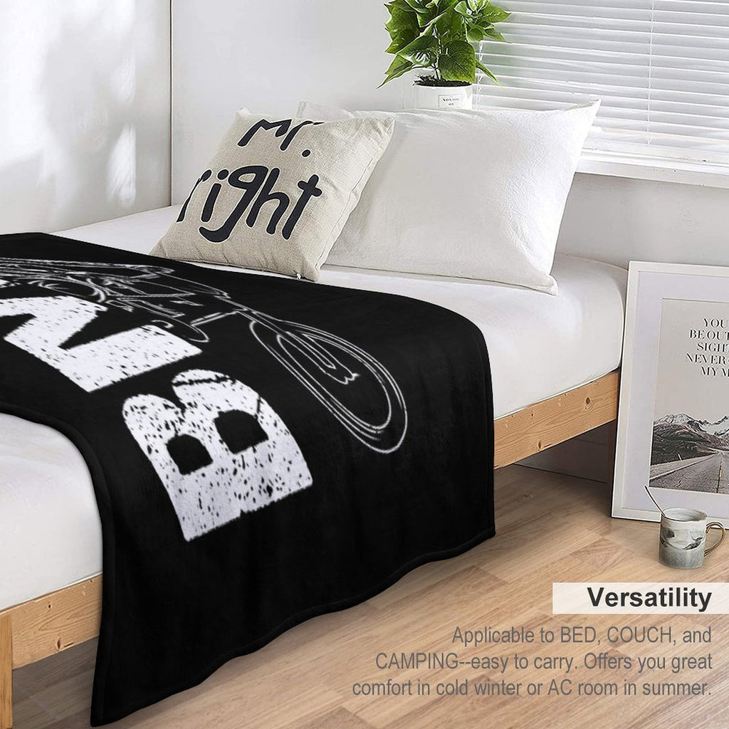 BMX Bike Hobby Sport BMX Gift Idea Comfort Throw Blanket