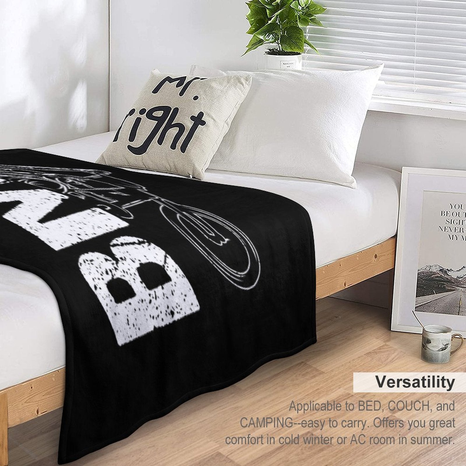 BMX Bike Hobby Sport BMX Gift Idea Comfort Throw Blanket