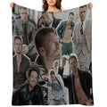 Sebastian Stan Easy Care Throw Blanket