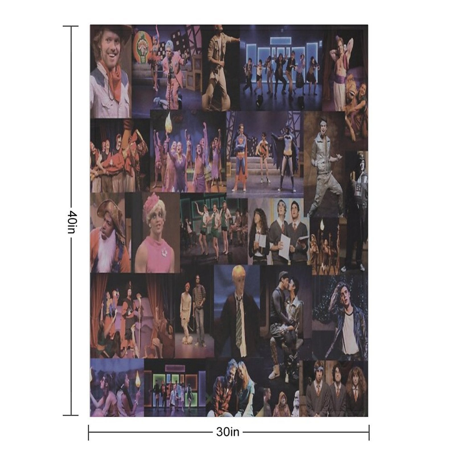 Starkid Collage Gift-ready Throw Blanket
