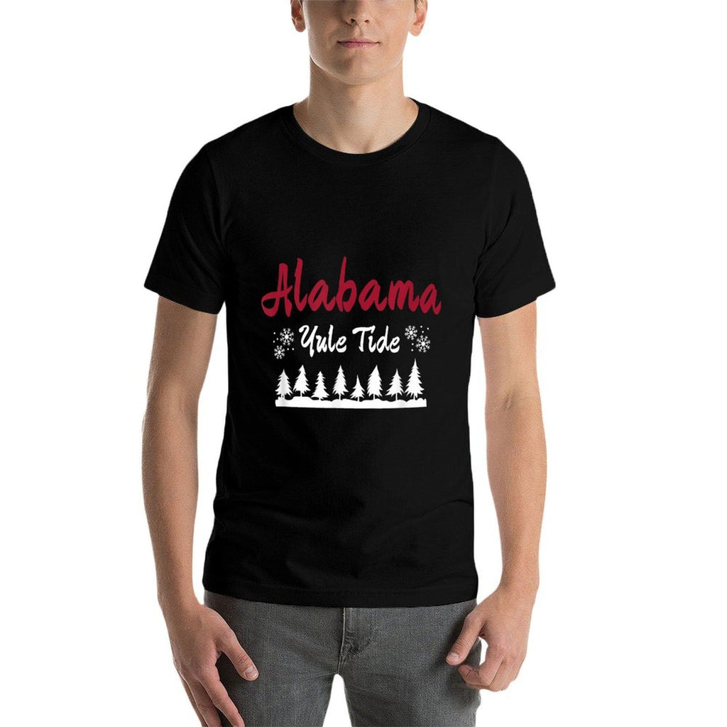 Alabama Yule Tide Christmas Holiday Season  Relaxed-fit T-Shirt