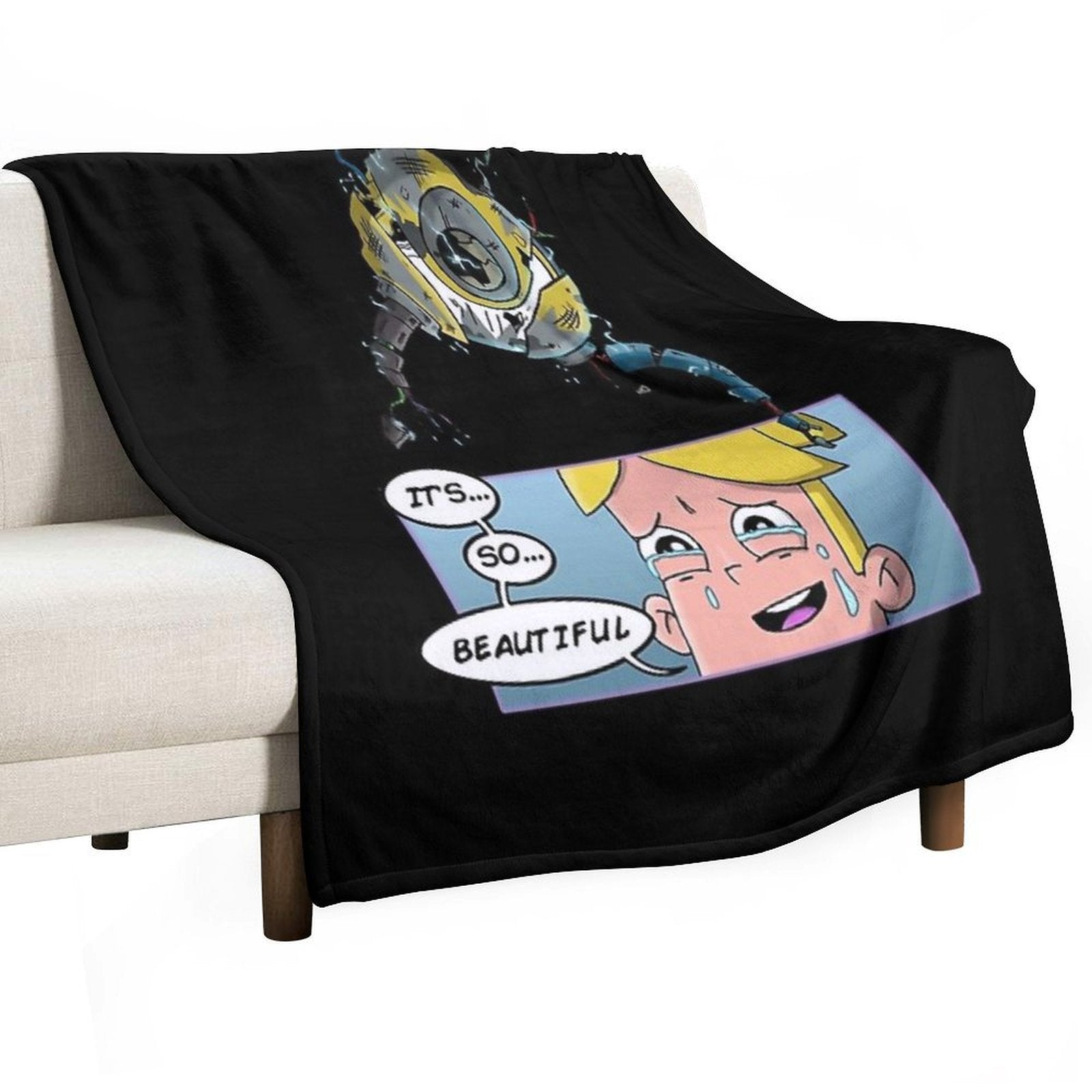 Final Tv Space The Death of KVN Comfort Throw Blanket