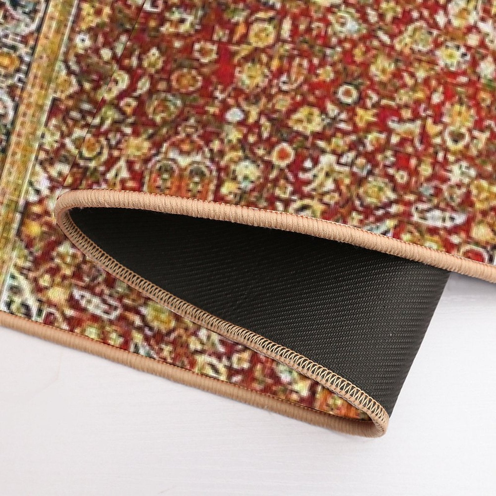 Khorasan Antique Persian Carpet Print  High-Traffic Bath Mat