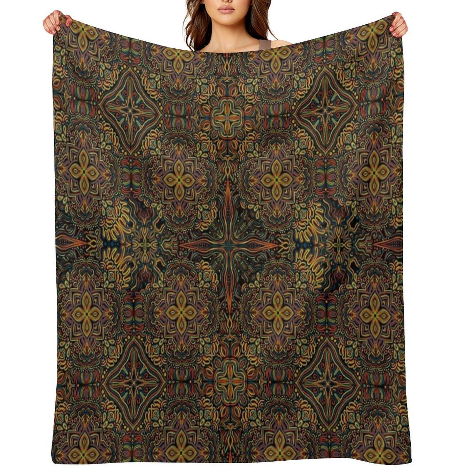 Where Do You End & I Begin Multi-functional Throw Blanket