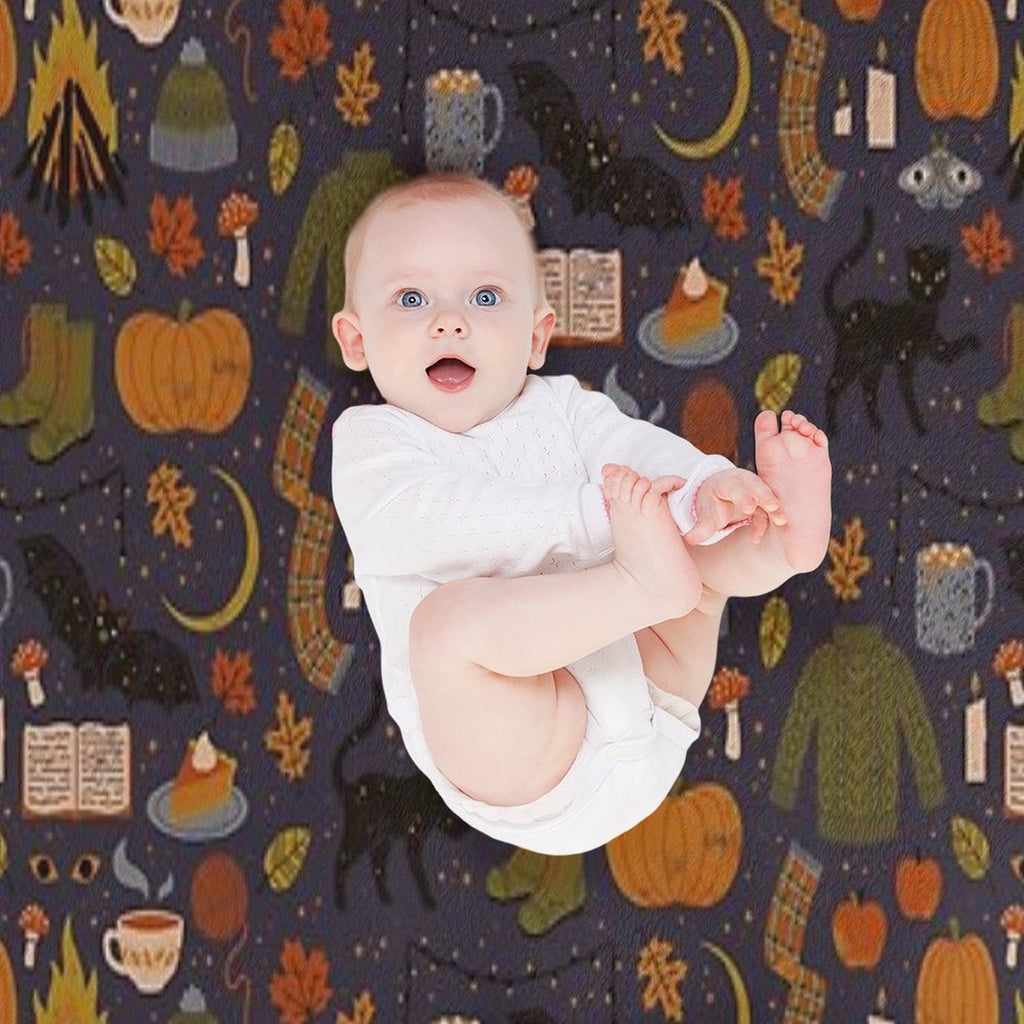 Autumn Nights Comfort Throw Blanket