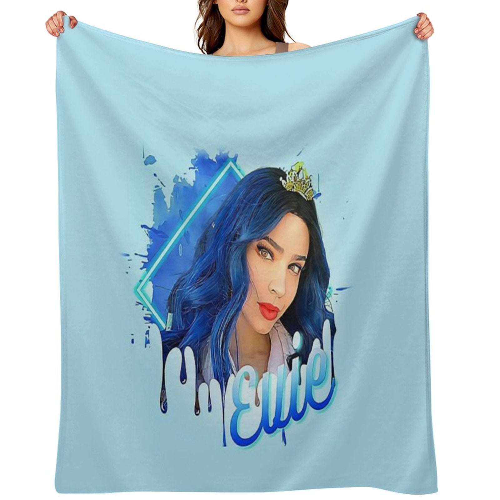 Evie Queen - Descendants 3 Velvety-soft Throw Blanket