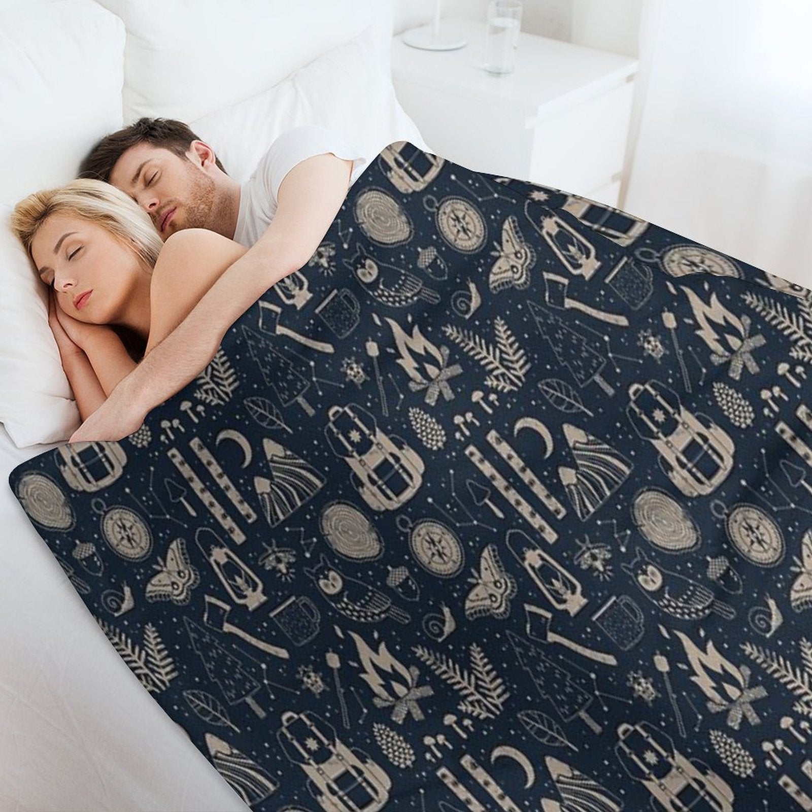 Into The Woods Shrink-resistant Throw Blanket