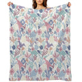 Jurassic Garden Pattern Comfort Throw Blanket