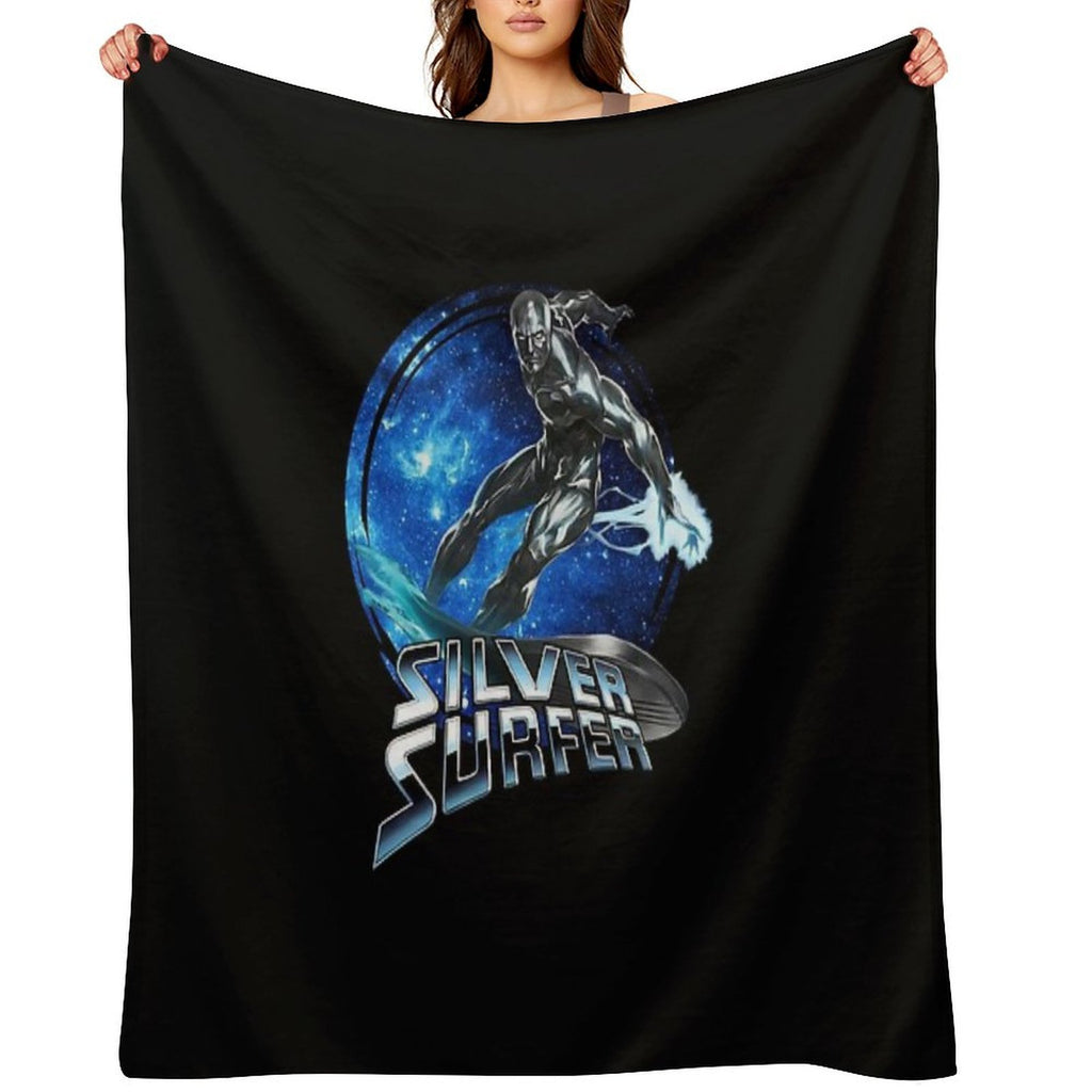 Silver Surfer - Compact Throw Blanket