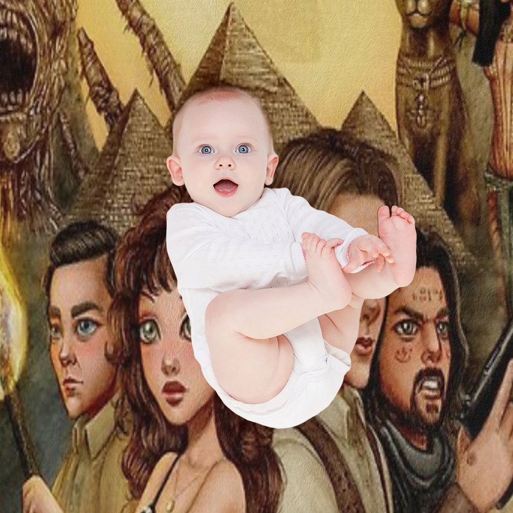 The Mummy Travel-friendly Throw Blanket