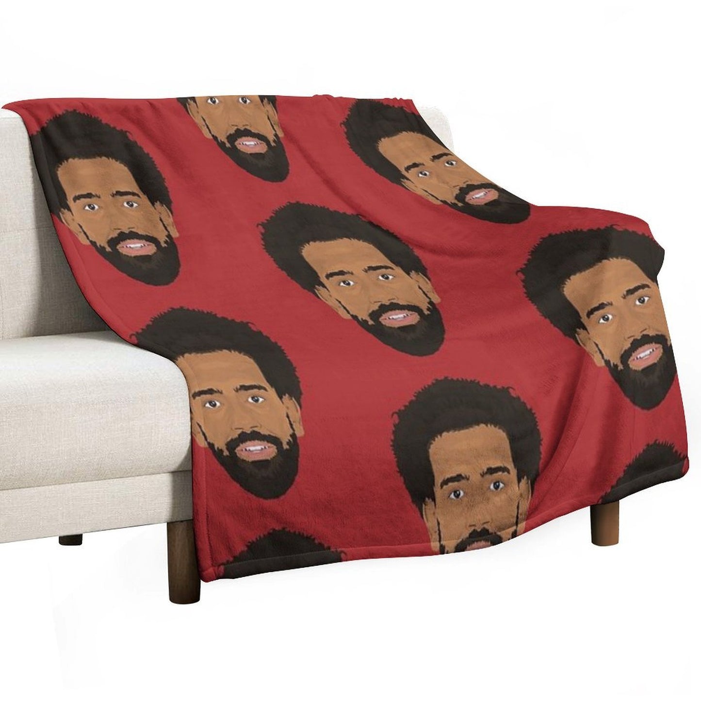 Mo Salah Shrink-resistant Throw Blanket