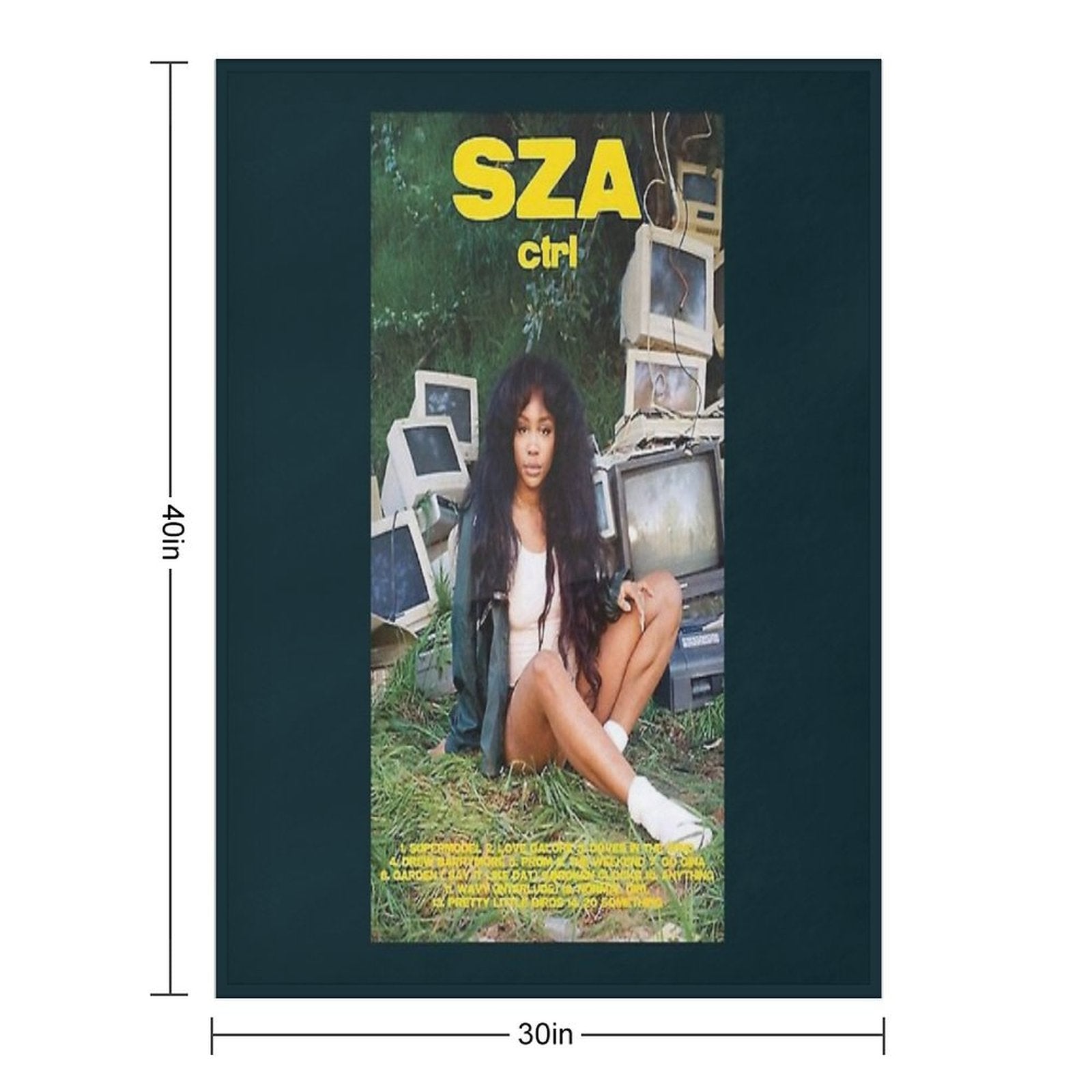 SZA And TV All-season Throw Blanket