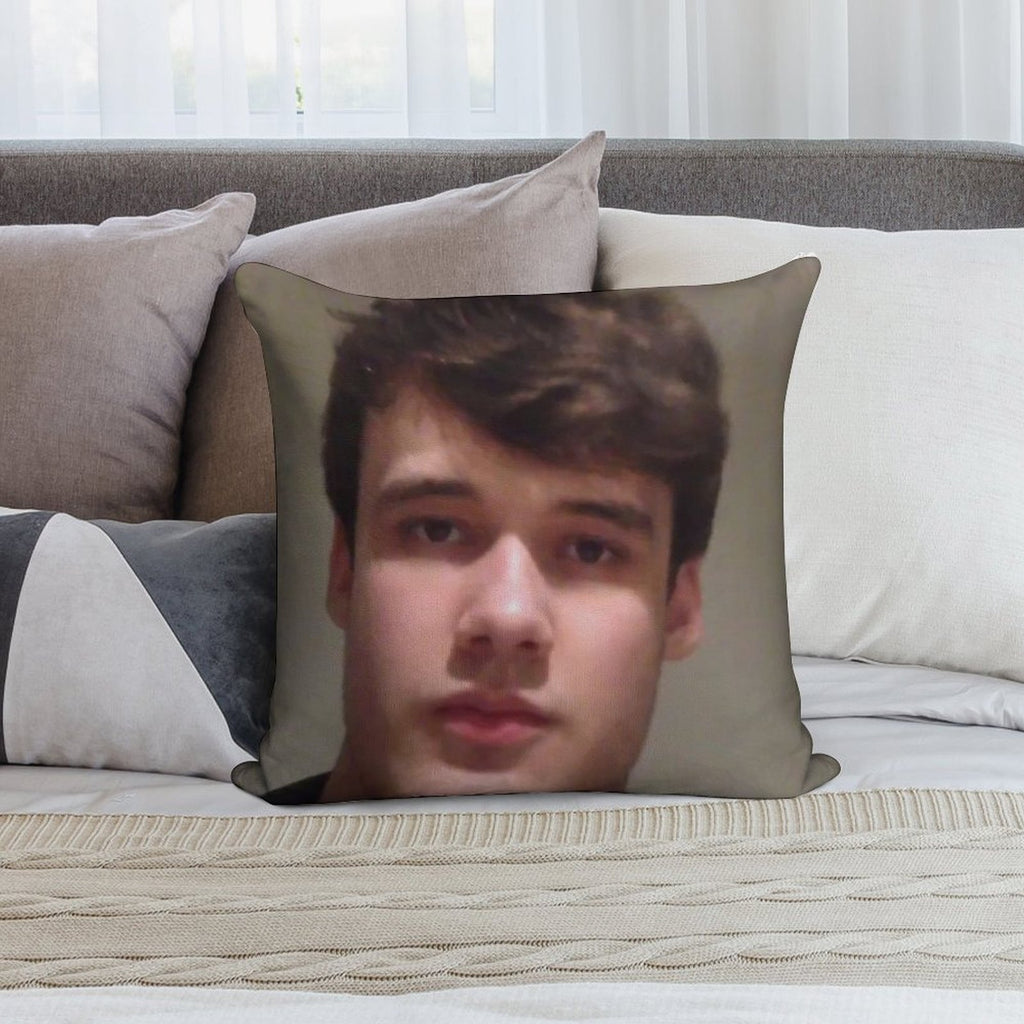 Wilbur Soot Soft Luxury Feel Throw Pillow
