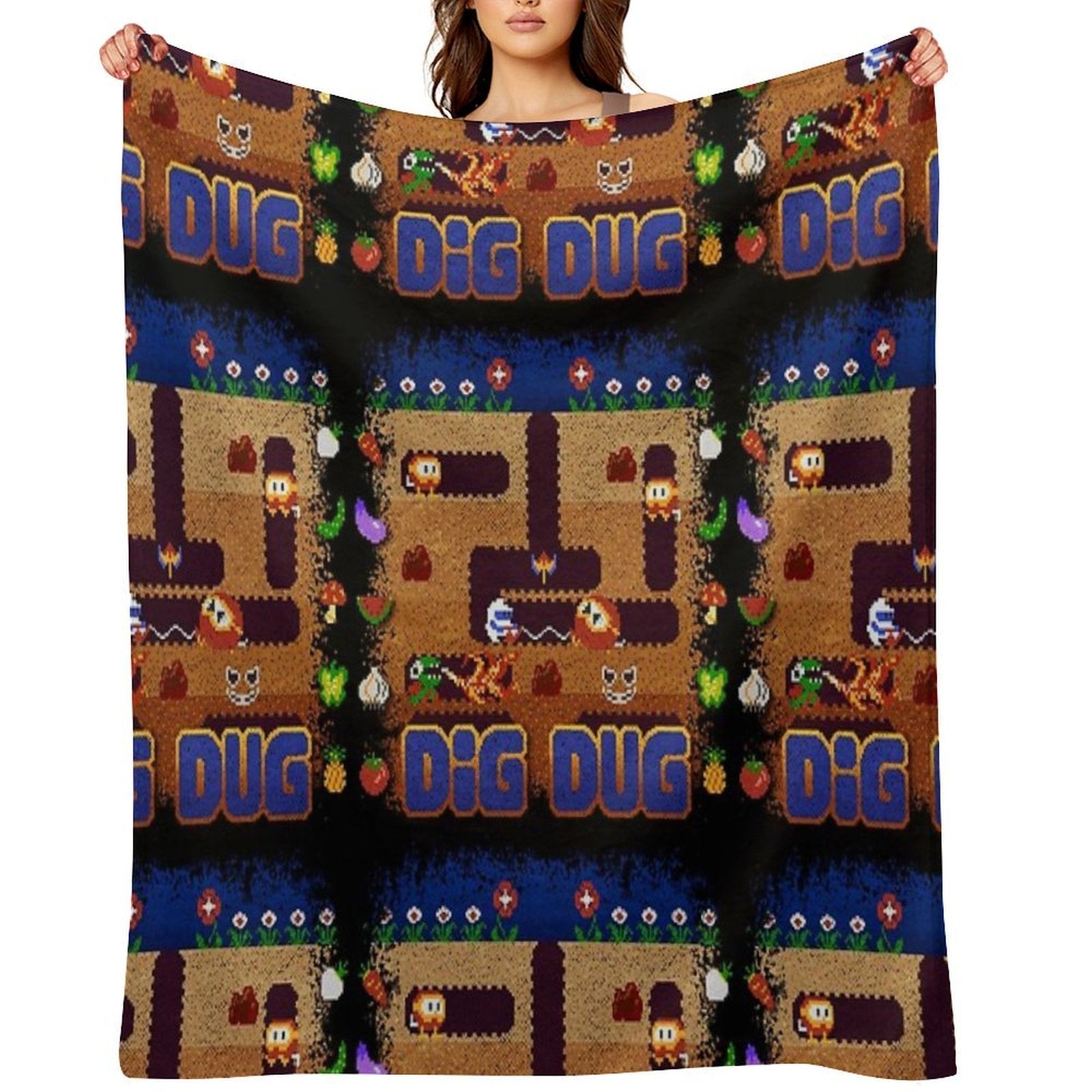 Dug Dig Comfort Throw Blanket