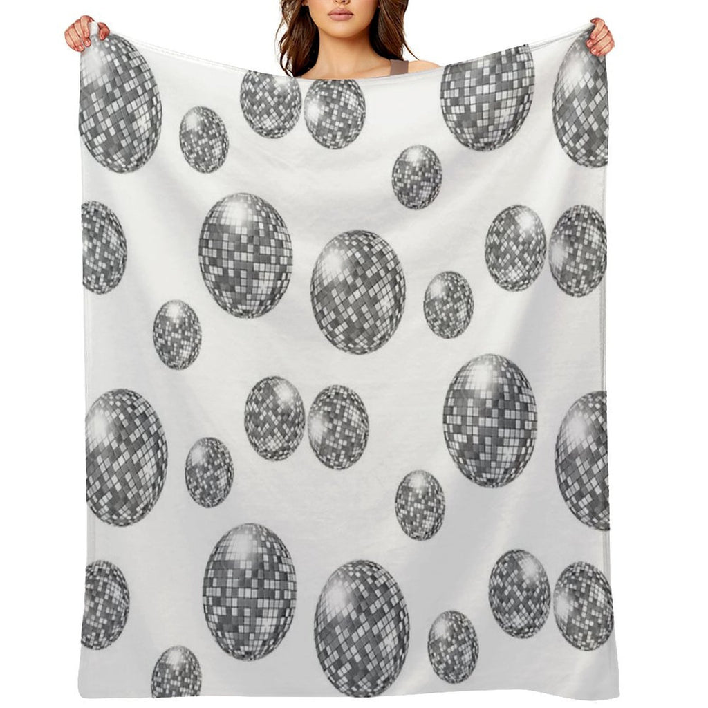 Disco Disco Party Party Disco Ball Velvety-soft Throw Blanket