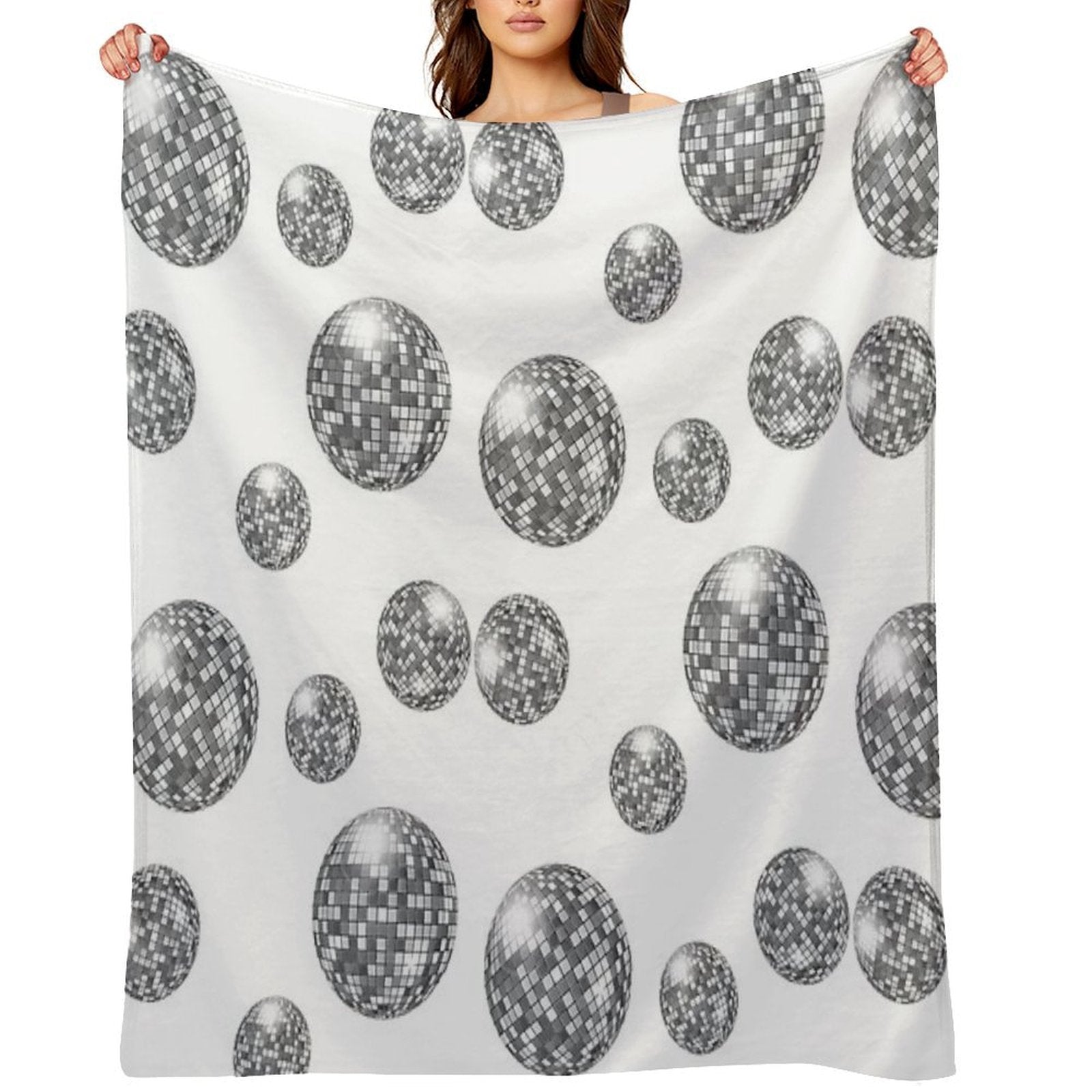 Disco Disco Party Party Disco Ball Velvety-soft Throw Blanket