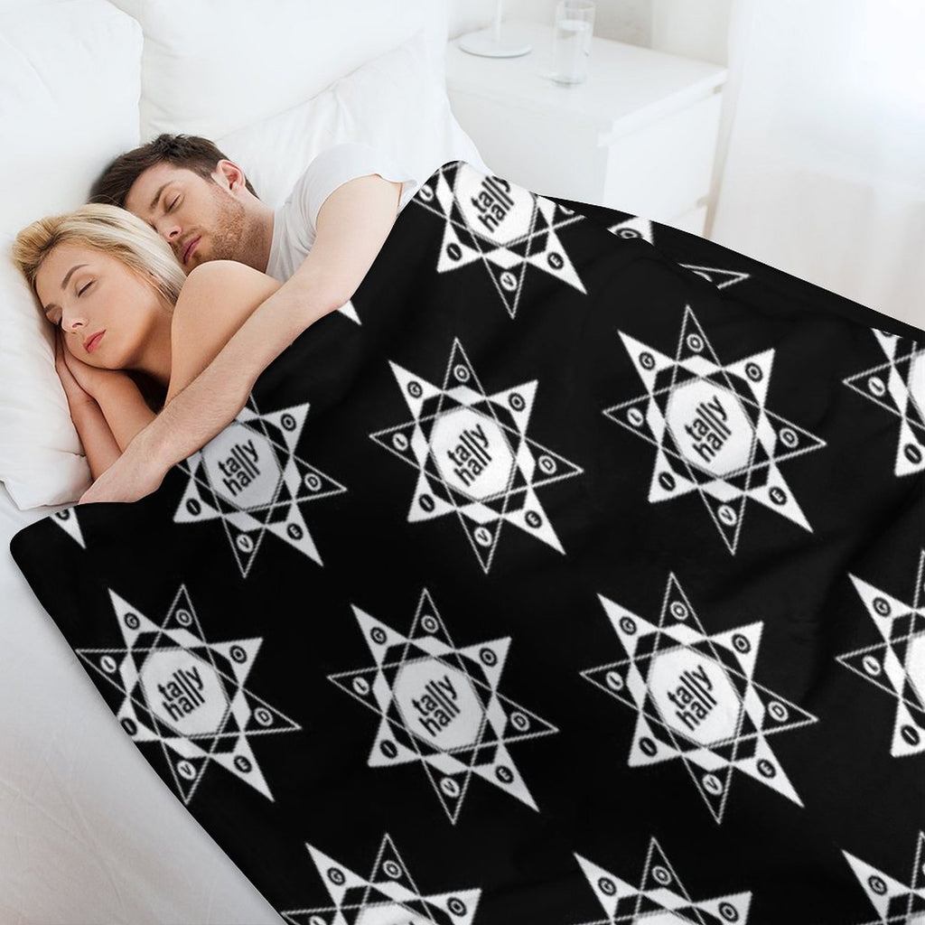 Tally Hall Goodevil White Durable Throw Blanket