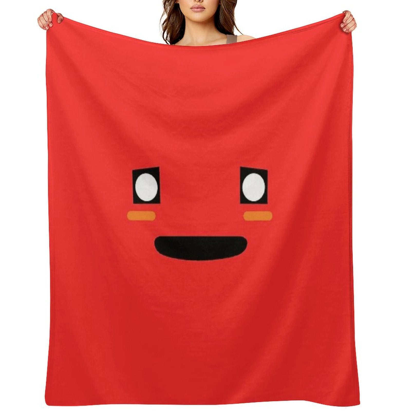 Cute Miata Face Anti-pilling Throw Blanket