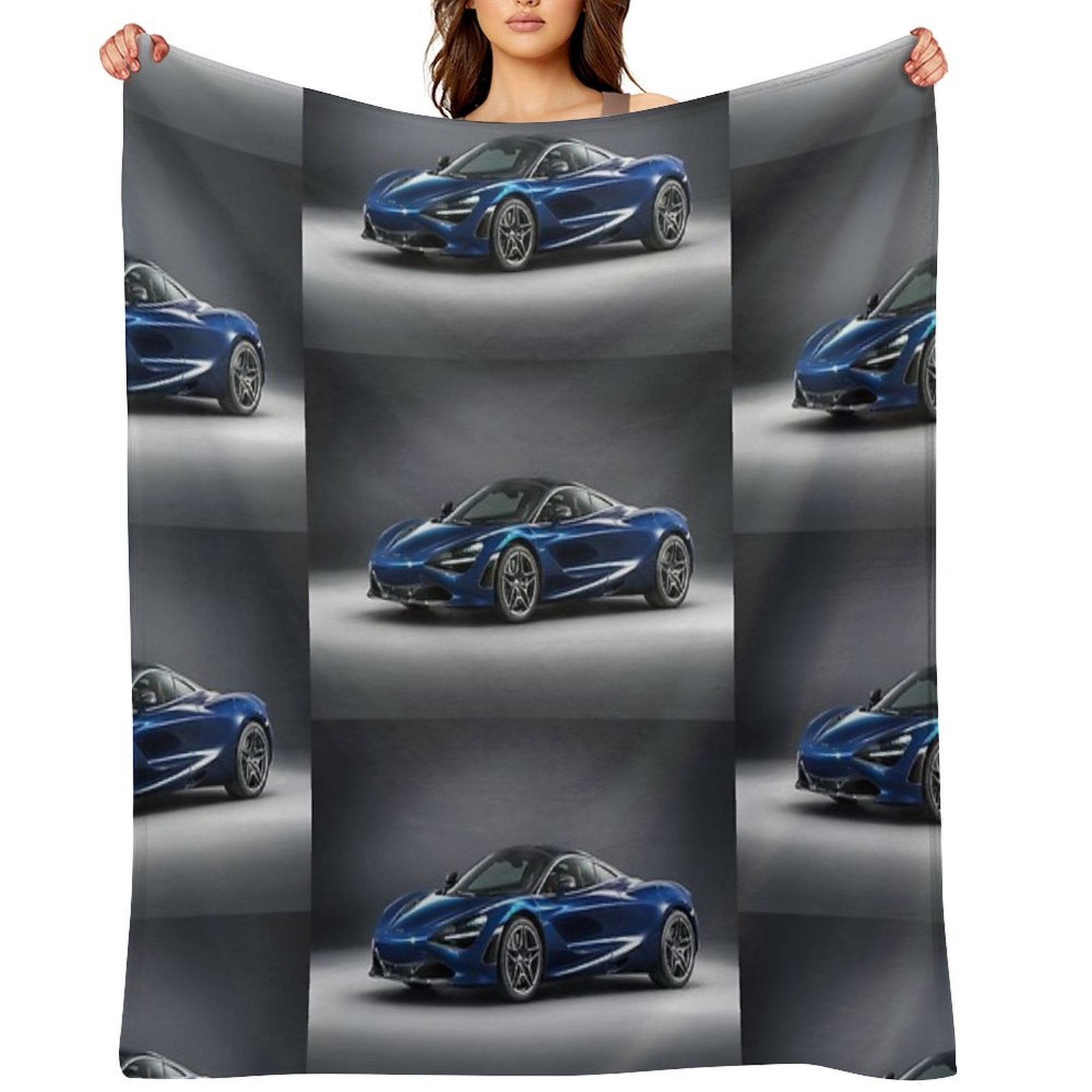 McLaren 720s Shrink-resistant Throw Blanket