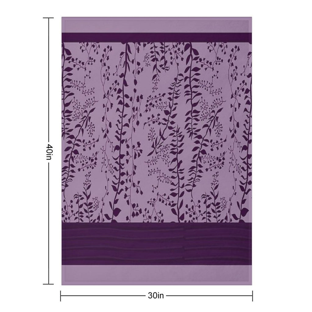 Bella Swan's Comforter Set Replica  Purples Cool - Version 2  Twilight Saga Fanart Quick-dry Throw Blanket