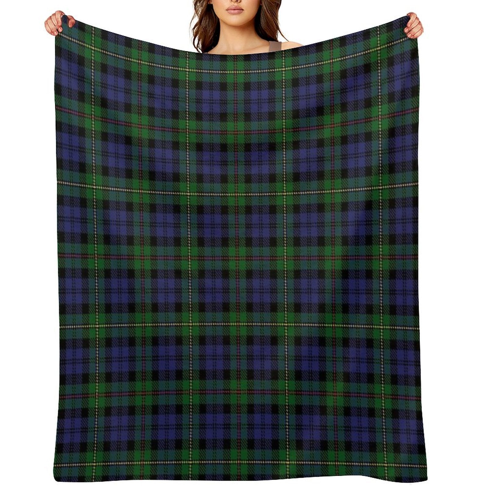 Clan MacEwen, MacEwan Family Tartan Durable Throw Blanket