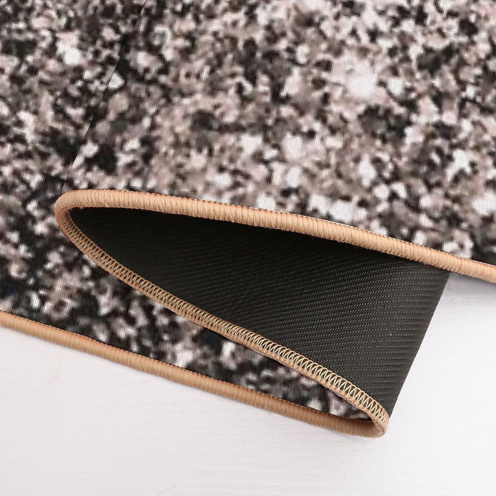 Rose Gold Glam #1 (Photo of Glitter Only - Not Reflective)  Slip-Resistant Bath Mat