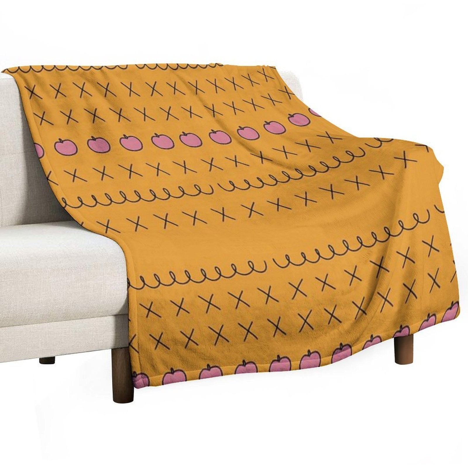 Horsin Around Machine-washable Throw Blanket