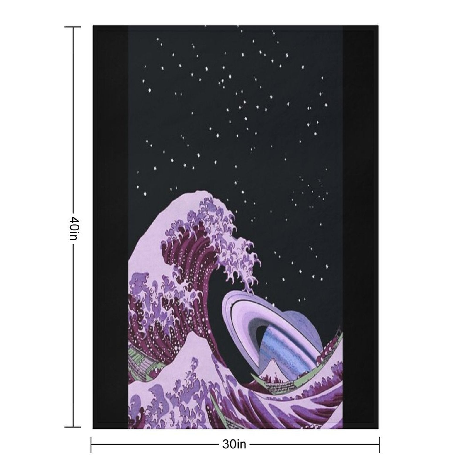 The Great Spave Wave Comfort Throw Blanket