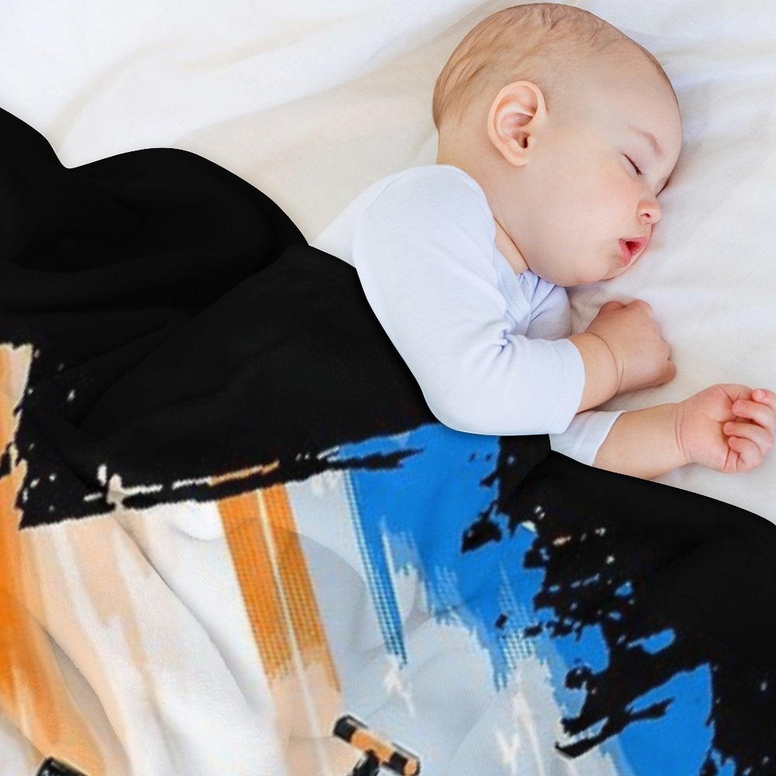Lando Norris - Retro_Digi Art Premium Throw Blanket
