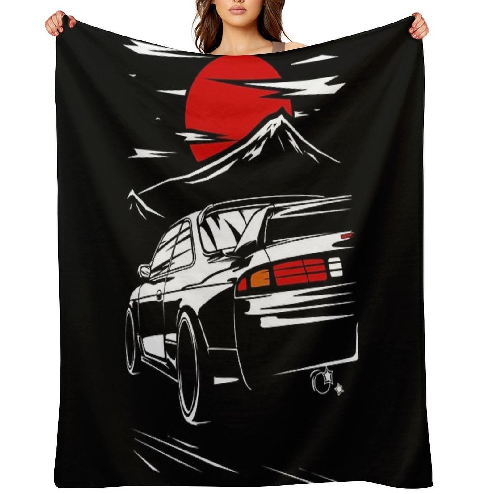 Nissan Silvia S14 Gift-ready Throw Blanket