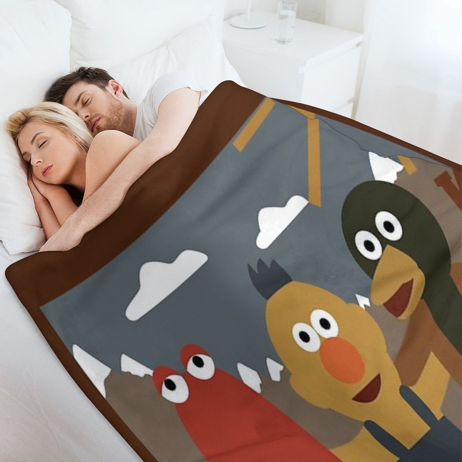 Don't Hug Me I'm Scared Minimalist Quick-dry Throw Blanket