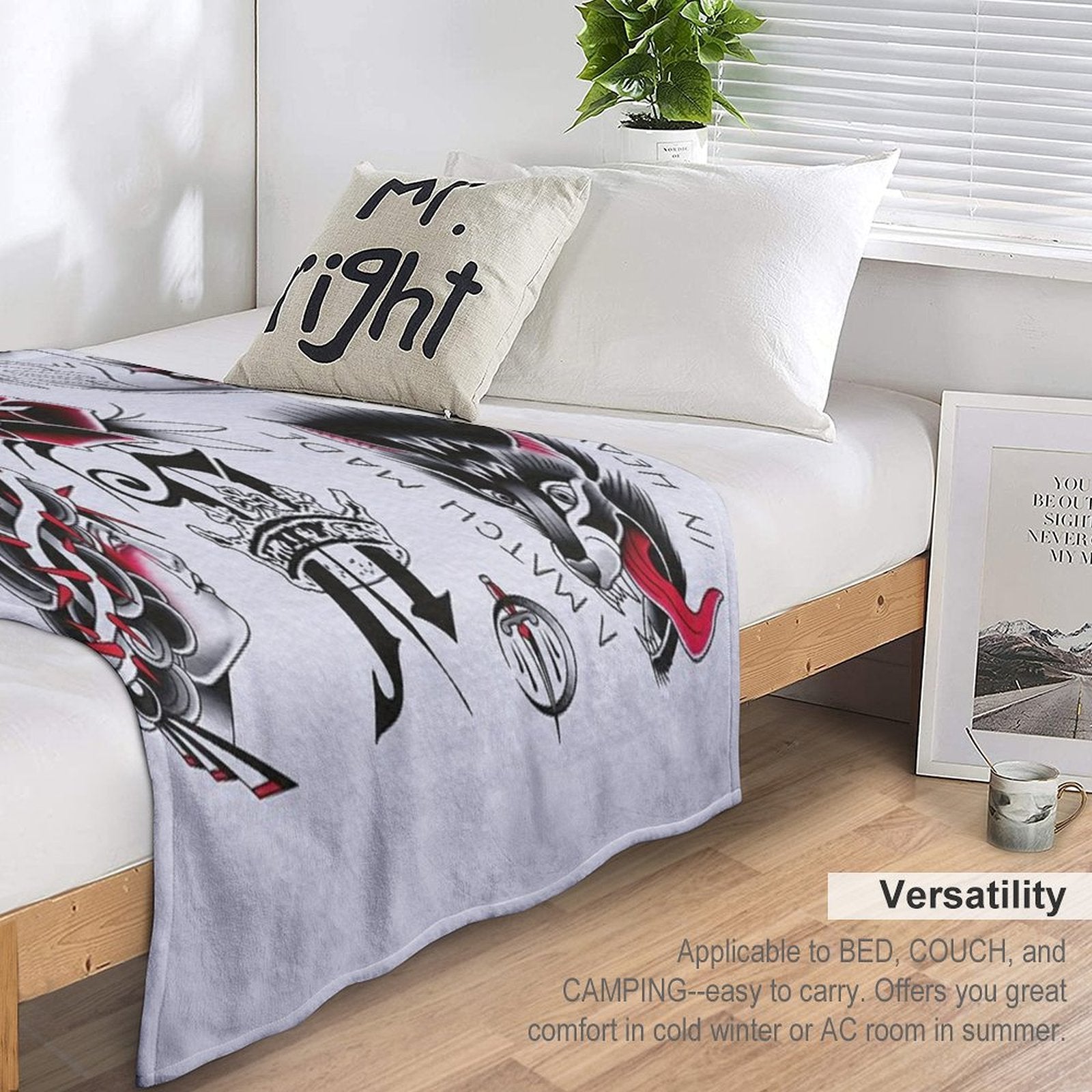 Architects Band Logo Machine-washable Throw Blanket