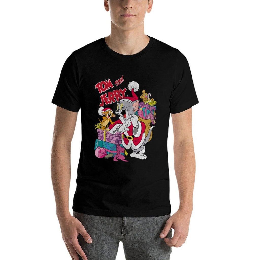 Tom And Jerry Christmas Presents  Breathable T-Shirt
