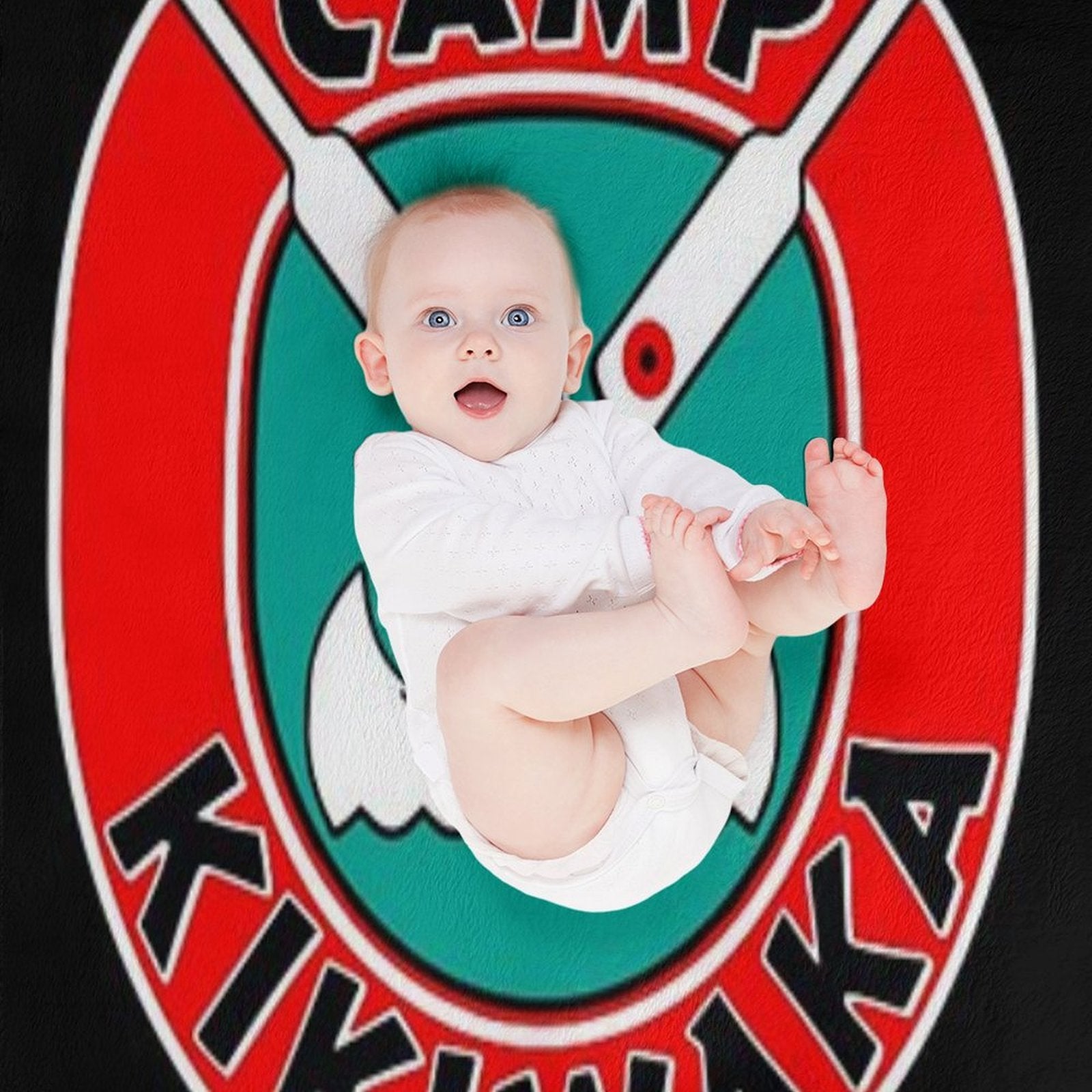 Camp Kikiwaka Sustainable Throw Blanket