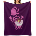 De-Su Art - Cheshire The Cat Sustainable Throw Blanket