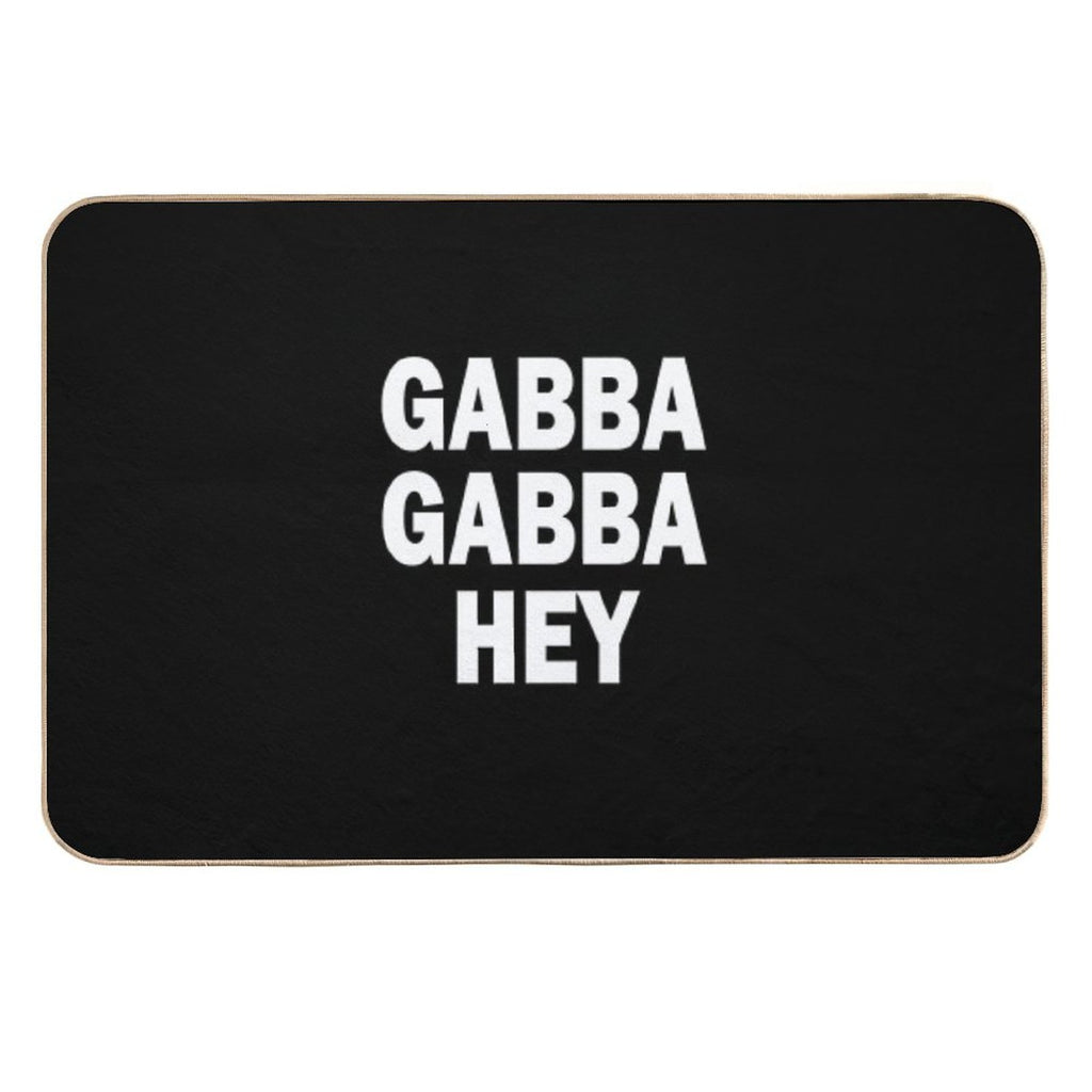 The Ramones - GABBA GABBA HEY  Slip-Resistant Bath Mat