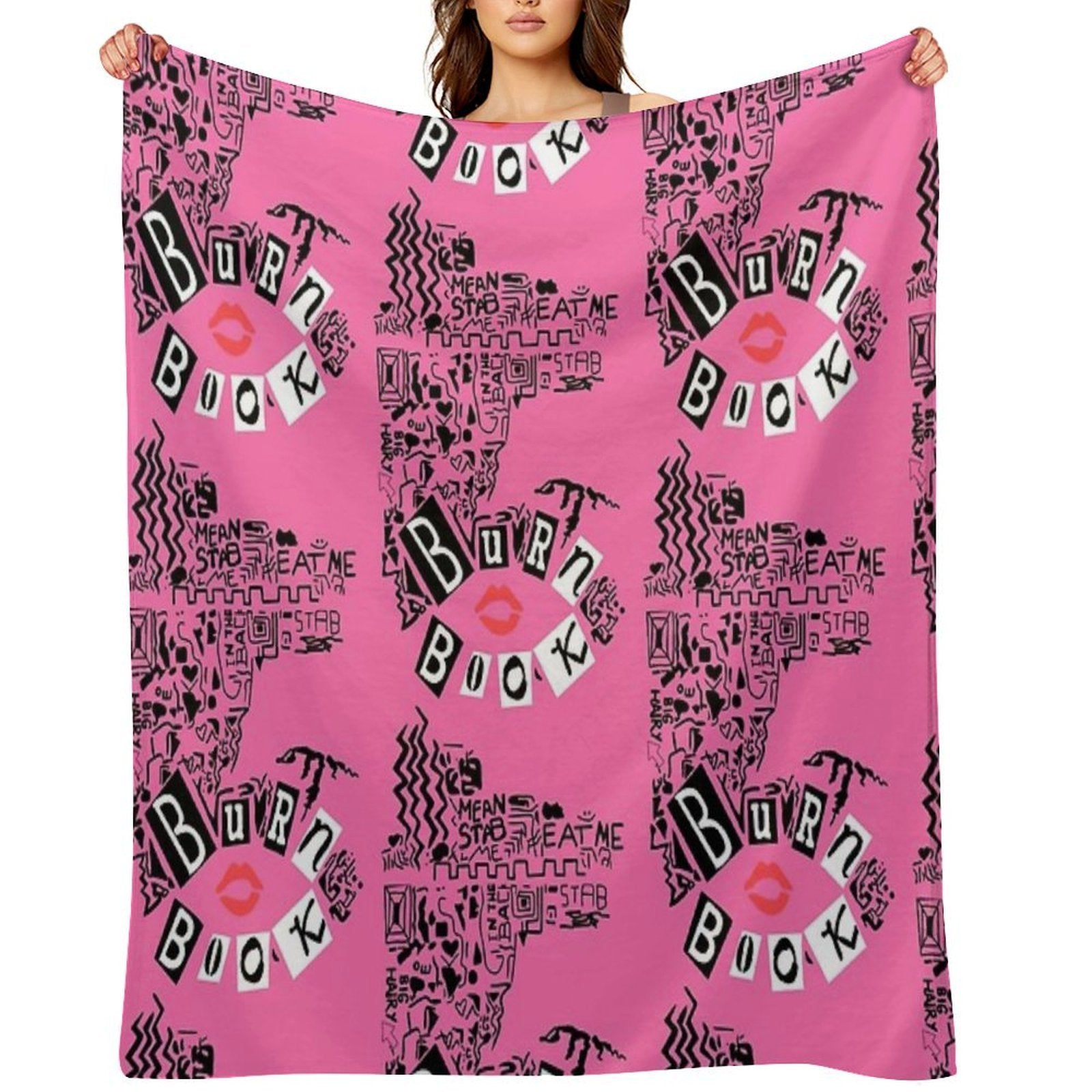 Burn Book - Mean Girls Gift-ready Throw Blanket