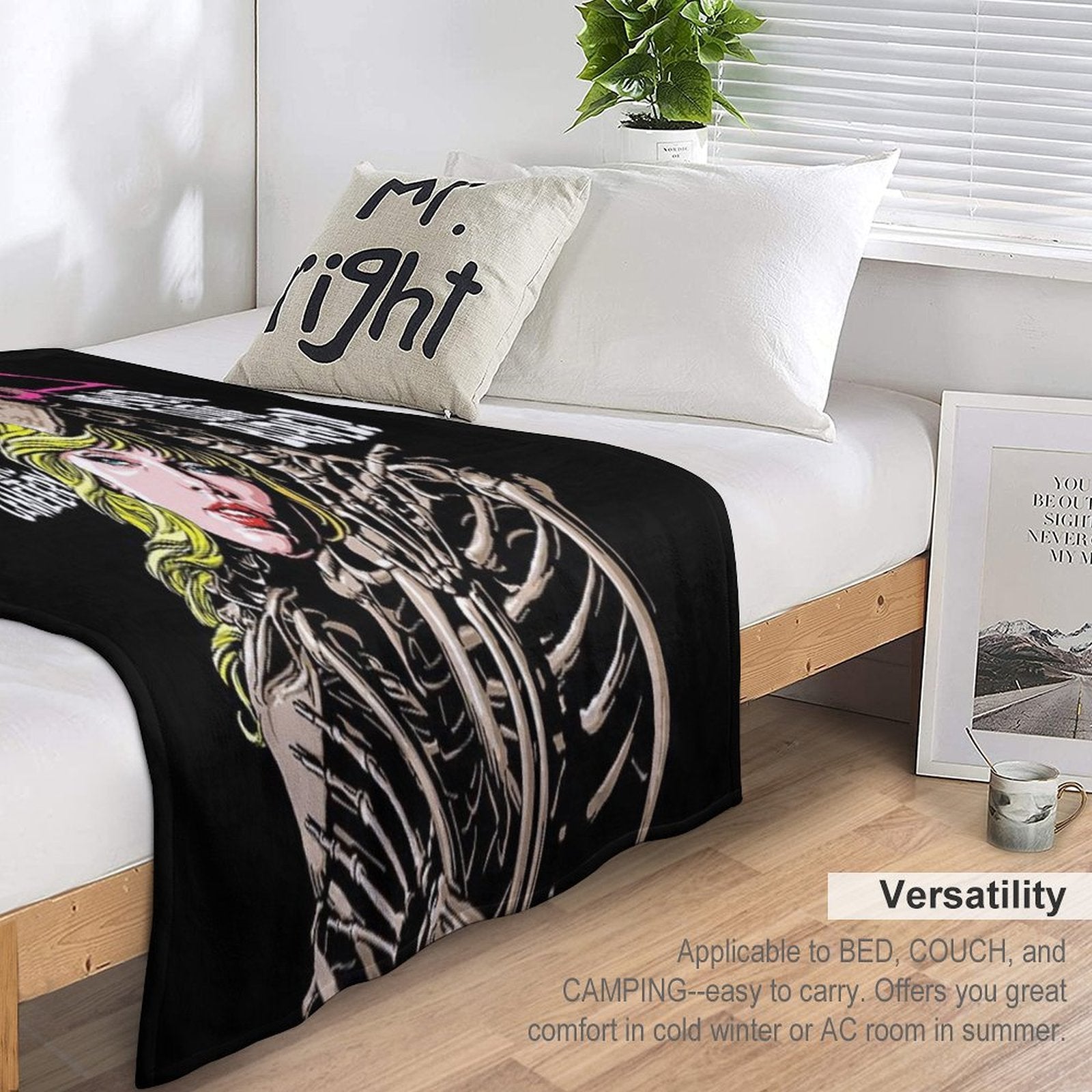 Never Quite Buried Comfort Throw Blanket