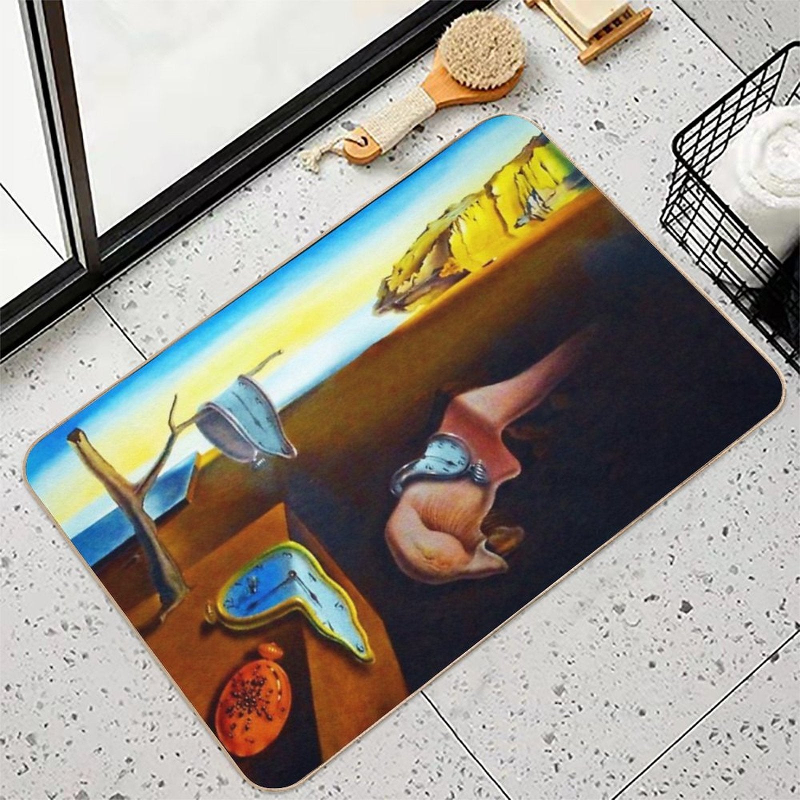 Salvador Dali The Persistence Of Memory  Multi-Purpose Bath Mat