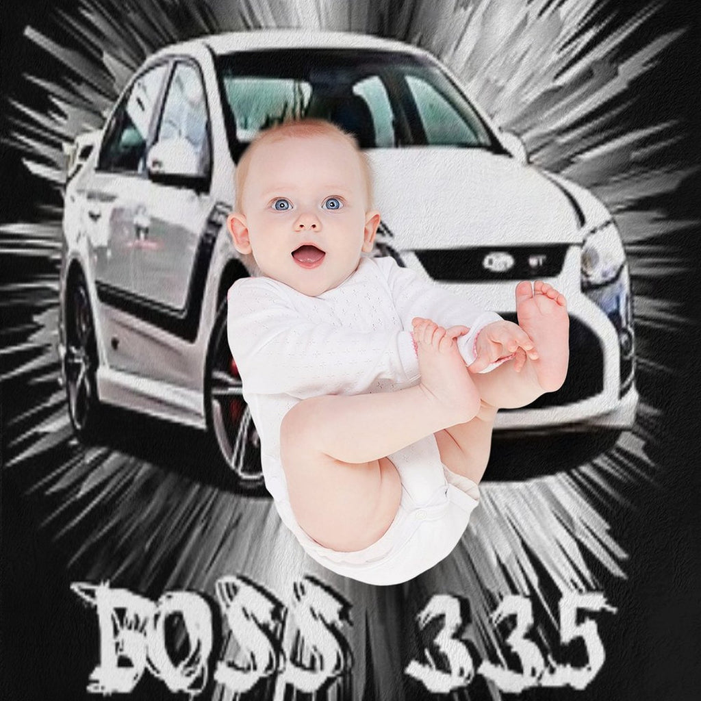 GT 335 Ford Falcon Gift-ready Throw Blanket