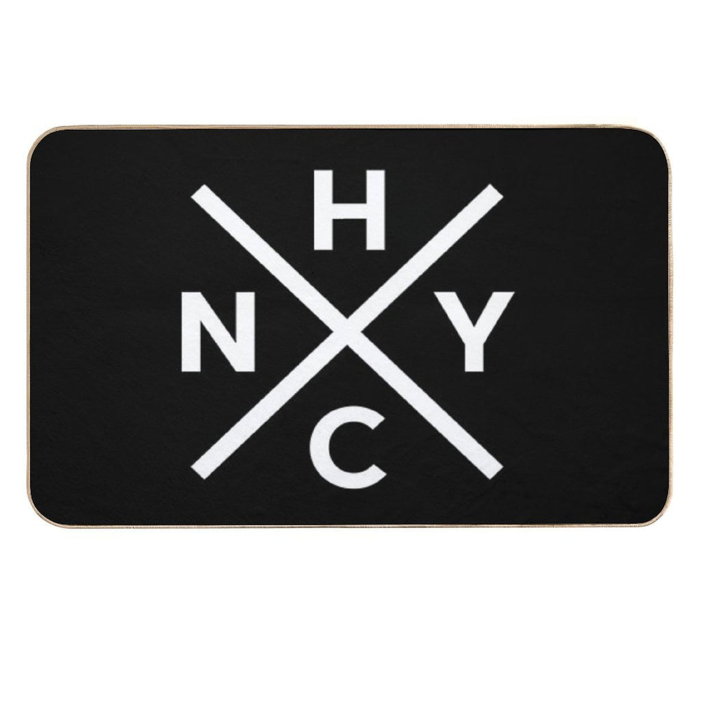 NYHC New York Hardcore Punk Rock  Absorbent Bath Mat