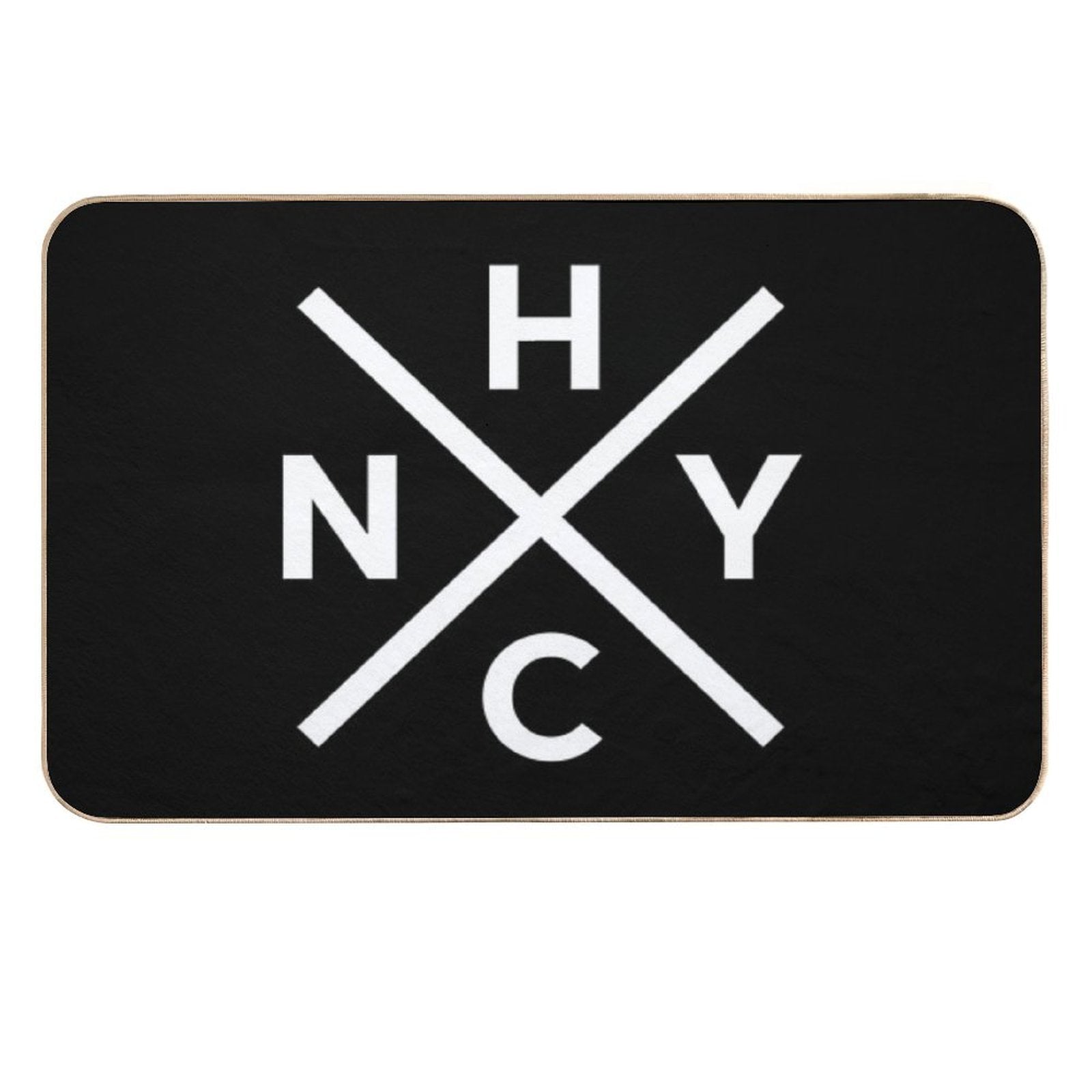 NYHC New York Hardcore Punk Rock  Absorbent Bath Mat